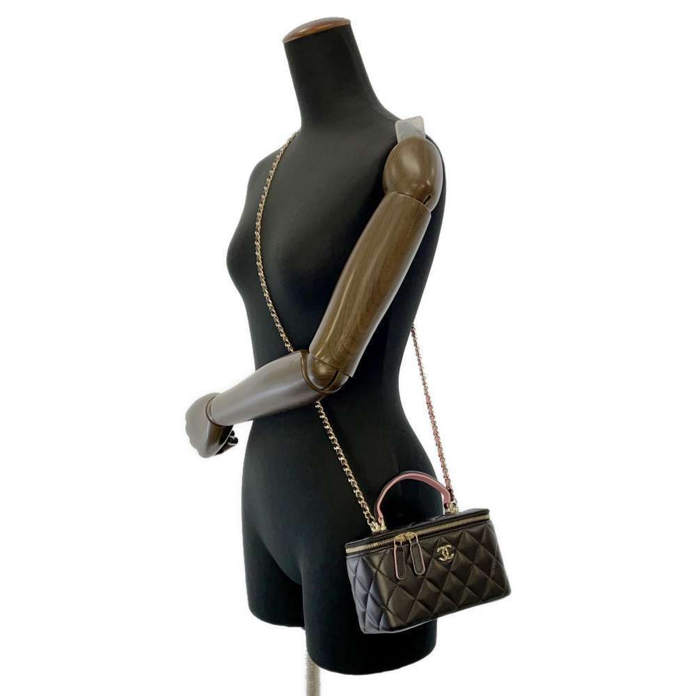 Chanel Top Handle Vanity Chainshoulder #97096C32B - Picture 5 of 11